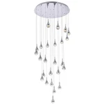 Elegant Lighting 3825D42C Amherst Chandelier Chrome. Fixed Price $2860.00.