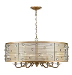 Golden Lighting Joia Chandelier, Peruvian 1993-8PG New. Fixed Price $399.00.