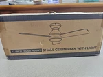 Amico 42 Inch Low Profile Ceiling Fan With Light And Remote Control, 3CCT. Fixed Price $49.99.