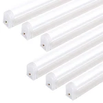 Hykolity 6 Pack Led Shop Light 4FT, T5 Integrated Single Fixture, 22W, 2200LM.... Fixed Price $54.71.