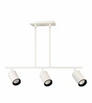 Allen + Roth Mason 3-LIGHT 25.62-IN White Dimmable Suspended Track Bar Kit. Fixed Price $87.95.