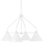 Capital Lighting 451341 Alden 33"W Chandelier - White. Fixed Price $324.00.