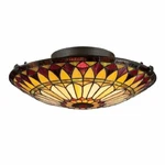 Quoizel TF1400SVB 2-LIGHT Tiffany Flush Mount Vintage Bronze. Fixed Price $267.71.