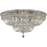 Elegant Lighting Tranquil 30" 18 Royal Crystal Flush Mount. Fixed Price $960.00.