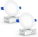 Sunco 4 Inch Ultra Thin Led Recessed Ceiling Lights Slim, 5000K Daylight, Dimmab. Fixed Price $34.95.
