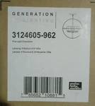 Sea Gull 3124605-962 Alturas 5-LIGHT Chandelier, 5, Brushed Nickel Finish. Fixed Price $99.95.