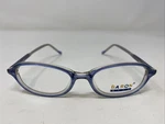 Baron Kids BZK01 Lbl 44-15-130 Light Blue Crystal Full Rim Eyeglasses Frame RW77. Fixed Price $44.00.