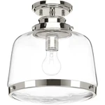Progress Lighting P350074 Judson 11"W Semi-flush Ceiling Nickel. Fixed Price $107.99.