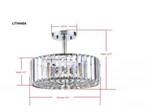 Safavieh Ariel Chandelier, Reduced Price 2172753427 LIT4446A. Fixed Price $160.00.