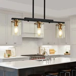 3-LIGHT Kitchen Island Lighting,dining Room Lights Modern Farmhouse Chandelie.... Fixed Price $105.22.