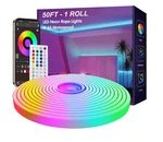 Beambox 50 Ft Rgb Led Strip Rope Light, IP65 Waterproof, Remote Control. Fixed Price $58.49.