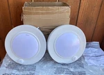 2PK Yaokuem Led Flush Mount Ceiling Light Warm White Motion Sensor 8.5 Round. Fixed Price $39.99.