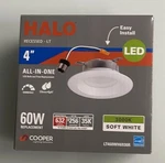 Halo LT460WH6930R-CA Led Retrofit Baffle Kit 4" / Soft White 120V 3000K 90 Cri. Fixed Price $9.99.