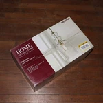 Home Decorators Collection 1-LIGHT Pendant Brushed Nickel 8.38". Fixed Price $42.08.