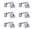 6-PACK Commercial Electric H10 Recessed Light Housing 4 In. White Remodel Non-ic. Fixed Price $25.00.