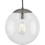 Progress Lighting Atwell Brushed Nickel Clear Glass Globe Pendant Hanging. Fixed Price $69.99.