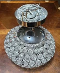 Kichler Krystal Ice 9.7-IN Chrome Finish Clear Glass Semi-flush Mount Light. Fixed Price $14.99.