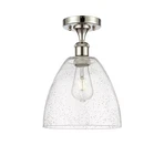 Innovations Lighting 516-1C-14-9 Bristol Semi-flush Glass Nickel. Fixed Price $189.20.