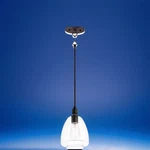 Maxim Lighting 11112CLBK Babylon Pendant I-E2 ** Free Ship & Return!! New. Fixed Price $29.00.