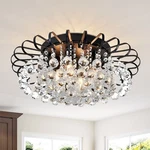 K9 Crystal Chandelier Flush Mount Ceiling Fixtures Hallway Aisle Lighting Lamps. Fixed Price $196.64.