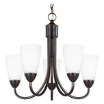 Generation Lighting Seville 5-LIGHT Changelier Bronze Finish New Open Box. Fixed Price $69.99.