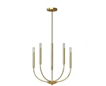Volume Lighting Bract 5-LIGHT Indoor Heirloom Gold Modern Chandelier. Fixed Price $35.74.