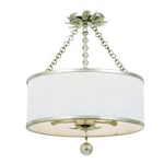 Crystorama Lighting Group 513 Ceiling Broche 14"W - Silver. Fixed Price $382.40.