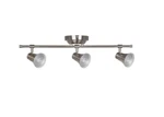 Hampton Bay Solo 2 Ft. 3-LIGHT Satin Nickel Led Fixed Track With 400 Lm/head. Fixed Price $50.00.