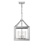 Golden Lighting Smyth 2074-SF Ch-clr Chrome 3-LIGHT Convertible Semi Flush Mount. Fixed Price $119.99.