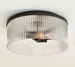 Cooper Ribbed Glass Flush Mount Ceiling Lighting Antique Bronze Williams Sonoma. Fixed Price $169.15.