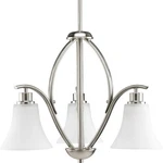 Progress Lighting P4489 Nickel Joy 3-LIGHT 20"W Chandelier. Fixed Price $126.31.