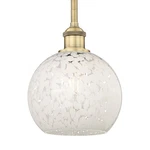 Innovations Lighting 616-1S 10 8 White Mouchette Pendant Brass. Fixed Price $220.00.