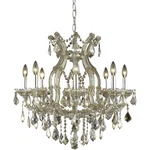 Elegant Lighting 2800D26GT-GT/RC Maria Theresa Mini Chandelier Golden Teak. Fixed Price $1416.00.