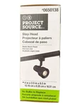 Project Source Step Head Led Matte Black Finish -qty 2-. Fixed Price $29.99.