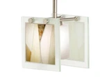 Kichler Lighting 65435 Khione 6" Mini Pendant Brushed Nickel Art Glass. Fixed Price $100.60.