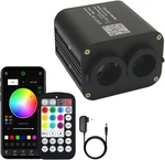 Azimom 20W Rgbw Twinkle Fiber Optic Star Ceiling Light Kit Bluetooth Remote Nib. Fixed Price $69.99.