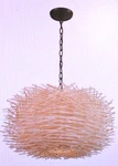 Elk Home Bamboo Nest Light Pendant In Modern Contemporary Style 13" X 23". Fixed Price $478.40.