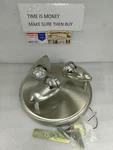 Trans Globe Lighting W-462 Bn Indoor Stingray 10" Flushmount, Brushed NICKEL(41B. Fixed Price $75.00.