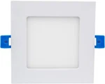 Maxxima 4" Slim Led Downlight Canless Square - Dimmable 700 Lumens 5000K. Fixed Price $19.96.