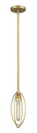Z-lite 3000MP-SG 1 Light Mini Pendant, Satin Gold. Fixed Price $44.85.