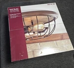 Home Decorators Collection 2-LIGHT Vintage Bronze Flush Mount Open Cage Frame. Fixed Price $199.99.