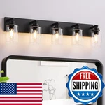 Dvmteom Black Bathroom Light Fixture Matte Vanity 35.4. Fixed Price $169.58.