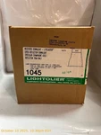 New Lightolier 1045 Lytecaster Open Reflector Downlight Specular Champagne Gold. Fixed Price $24.99.