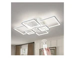 Shine Luest Modern Led Ceiling Light Dimmable 6 Square With Remote. Fixed Price $104.99.
