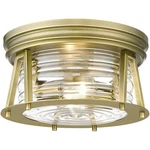 Z-lite 491F2-RB Cape Harbor Flush Mount Rubbed Brass. Fixed Price $242.36.