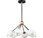 ET2 E25116-92BKGLD Quest Pendant 6-LIGHT Led 36 Total Watts, Black/gold. Fixed Price $471.92.