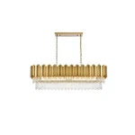 Elegant Lighting Willow 12 47" Chandelier, Satin Gold/clear - 3401G47SG. Fixed Price $1456.00.