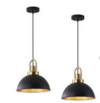 Febeleven Matte Black Farmhouse Pendant Light, Adjustable Height Set 2. Fixed Price $55.99.