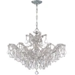 Crystorama 4439-CH-CL-SAQ Maria Theresa Chandelier Polished Chrome. Fixed Price $2734.02.