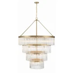 Crystorama Emory 22 Light Chandelier, Modern Gold EMO-5409-MG. Fixed Price $4298.00.